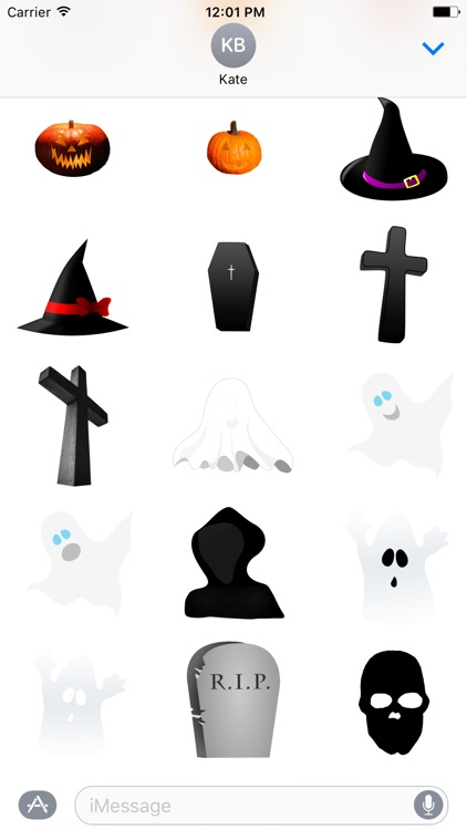 Halloween Stickers - Stickers for iMessage screenshot-4