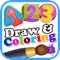 123 Draw and Coloring