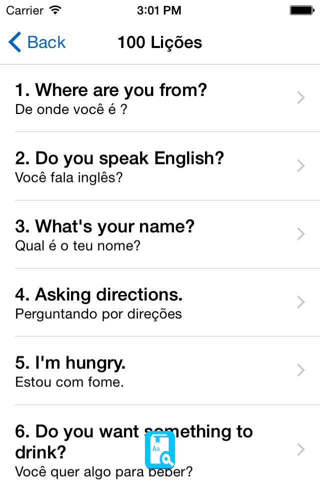 English Study for Portugese - Aprender Inglês screenshot 4