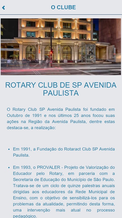 Rotary Club de São Paulo Avenida Paulista