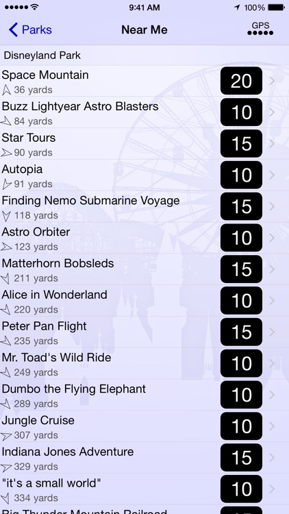 Wait Times for Disneyland screenshot-3
