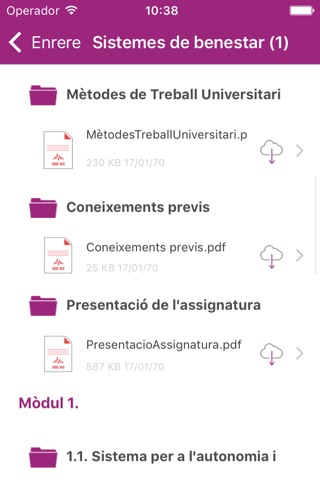 VHIR Academic Mobile screenshot 4