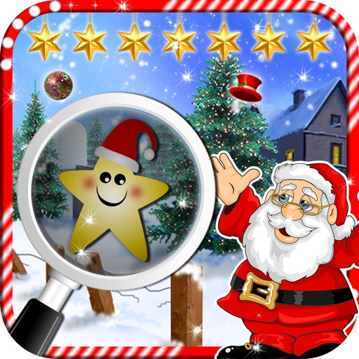 Christmas Star Hidden Object Icon