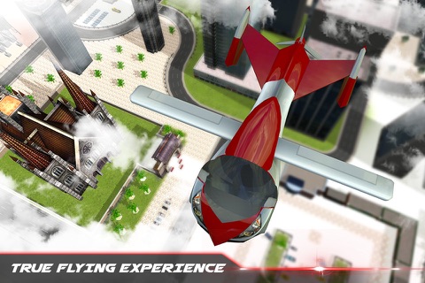 Flying Car Driving Simulation screenshot 4