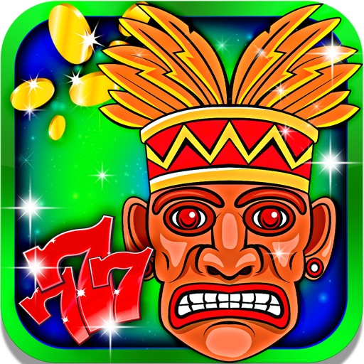 Tiki Totems Island Slots: Match the faces to win big gold prizes icon