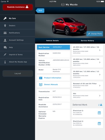 My Mazda App screenshot 3