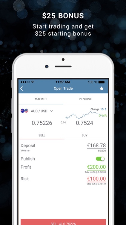 SwipeStox - Social Trading for Stocks, CFDs Forex