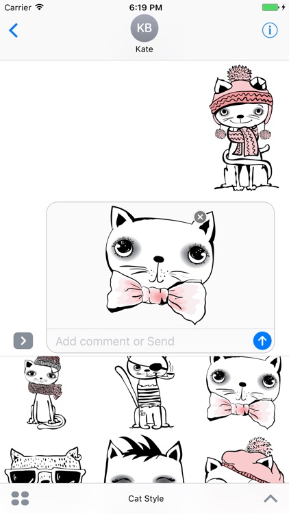 Cat Style Stickers Mania