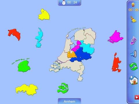 Netherlands Puzzle Map screenshot 2