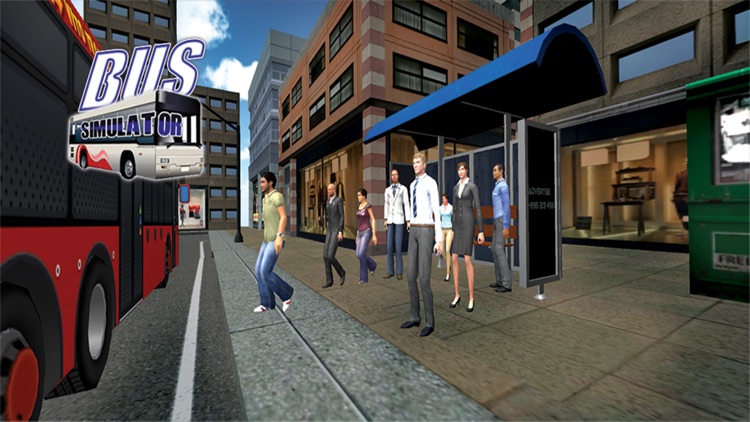 City Bus Driver Game : Passenger Bus City Driving Simulator 3D 2016 screenshot-4