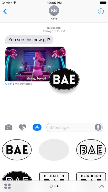 BAE Stickers