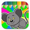 Kids Coloring Book Mouse And Friend Game Version