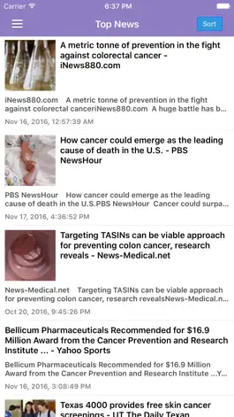 Game screenshot Cancer Research News & Prevention Info Free mod apk