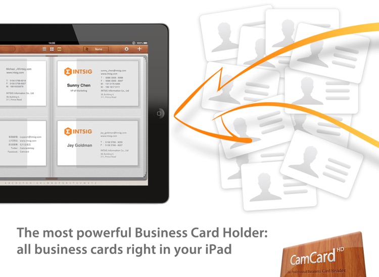 CamCard HD -business card scanner & reader