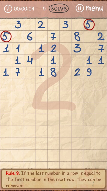 Doodle Numbers Puzzle