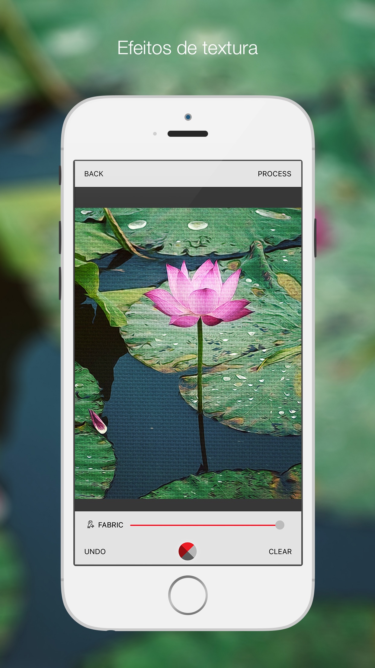 Screenshot do app Bitpoem - Filtros e Efeitos