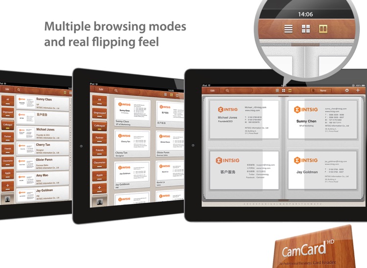 CamCard HD Free - Business Card Scanner & Reader