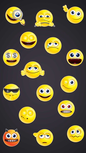 Funky Smileys Emoticons Stickers(圖1)-速報App