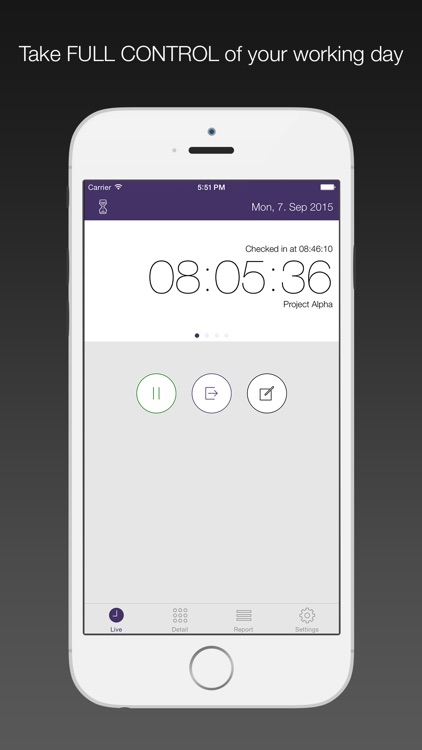 aXTimes - time tracking screenshot-4