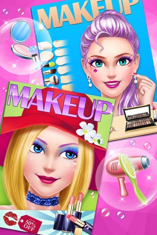 Fashion Magazine Cover! Super Star Salon Girls screenshot 3