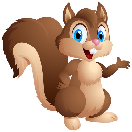 Lovely Funny Squirrel icon