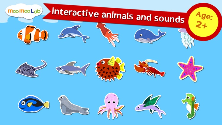 Sea Animals - Puzzles, Games for Toddlers & Kids by Moo Moo Lab LLC