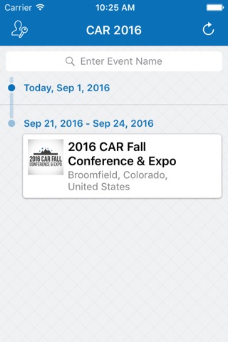 2016 CAR Fall Conference & Expo screenshot 2