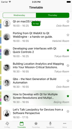 Qt World Summit 2016 - QtWS App by V-Play(圖2)-速報App