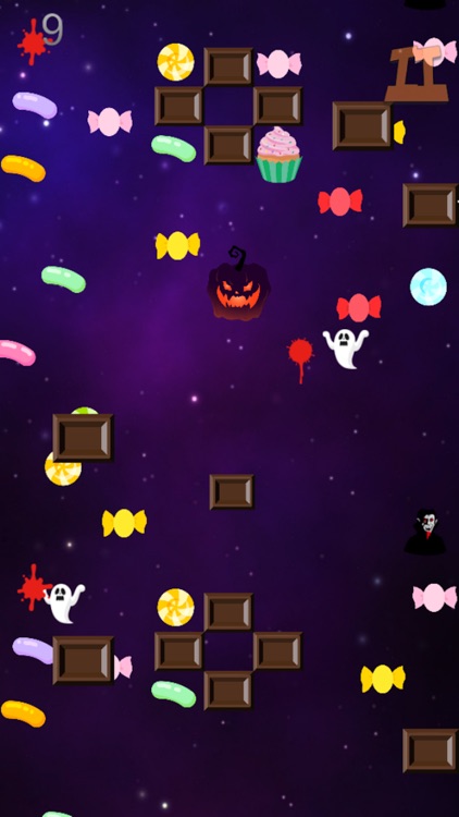 Jump 'n Catch Candies !!! - Three Little Pumpkins screenshot-3