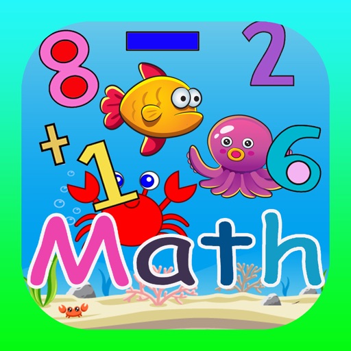 Sea Math Games Kids - Free Fun Math Game Learning Addition For Under The Sea Icon