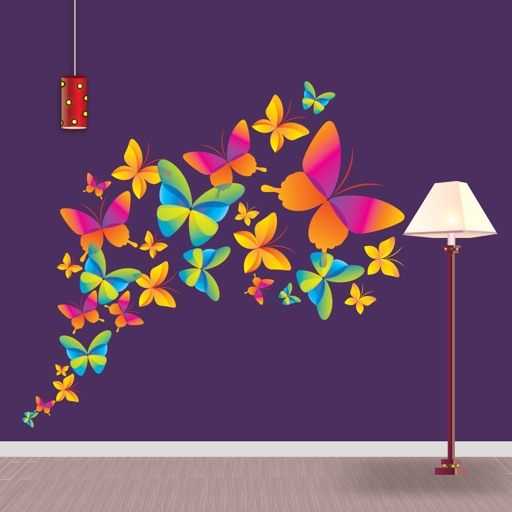 Colorful Wall Designs - Wall Paints and Textures iOS App