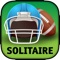 Skill Football Solitaire Game Black Cards