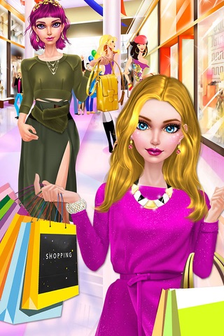 Fashion Doll - Winter Shopping Fever Day SPA 2 screenshot 3