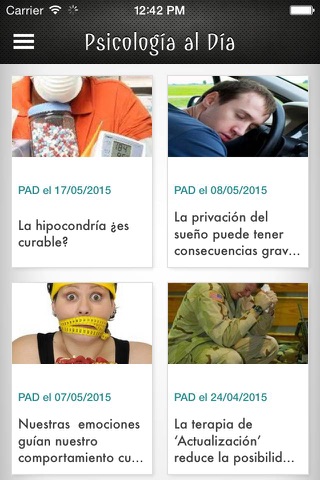 Psicologia al Día screenshot 2