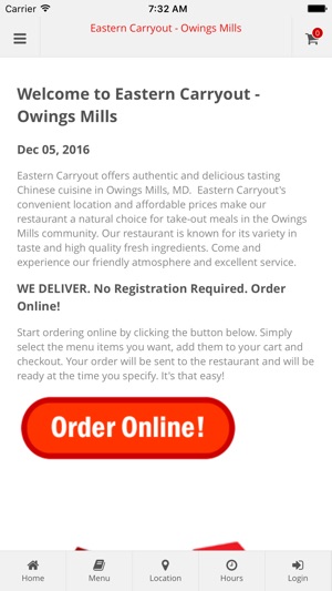 Eastern Carryout Owings Mills(圖1)-速報App