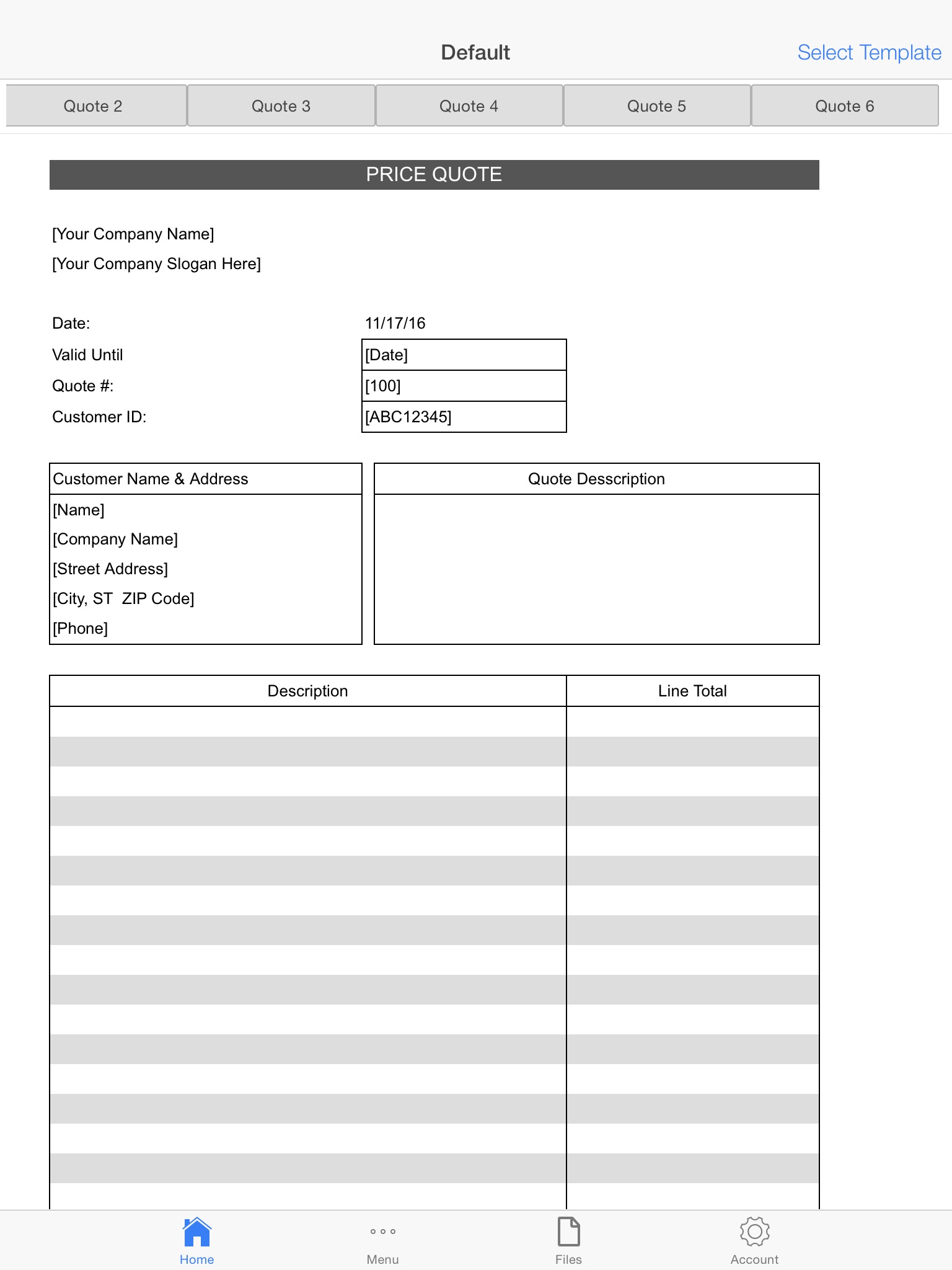 Computer Repair Invoice screenshot 4