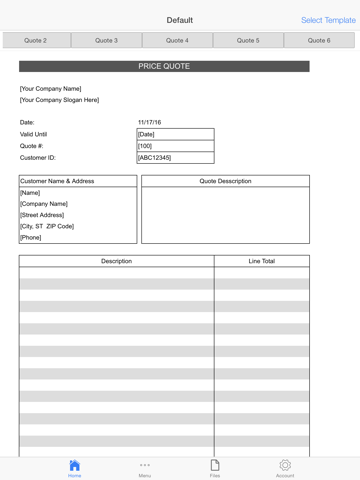 Computer Repair Invoice - náhled