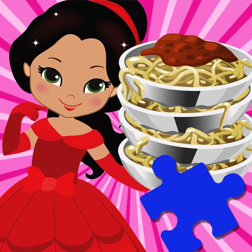 Puzzle Princess Restaurant Jigsaw Game For Kids Icon