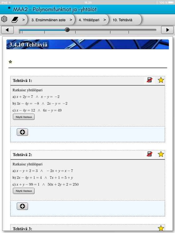 eMath MAA7: Trigonometriset funktiot screenshot-4