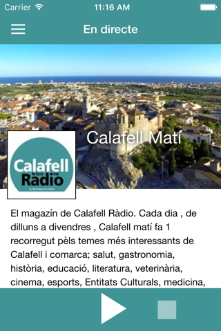 Calafell Ràdio screenshot 2