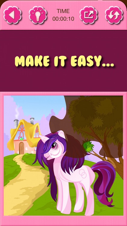 Pony Games for Girls My little Jigsaw Pony Puzzles