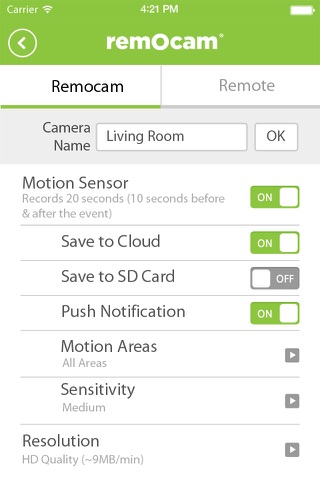 Remocam.. screenshot 2