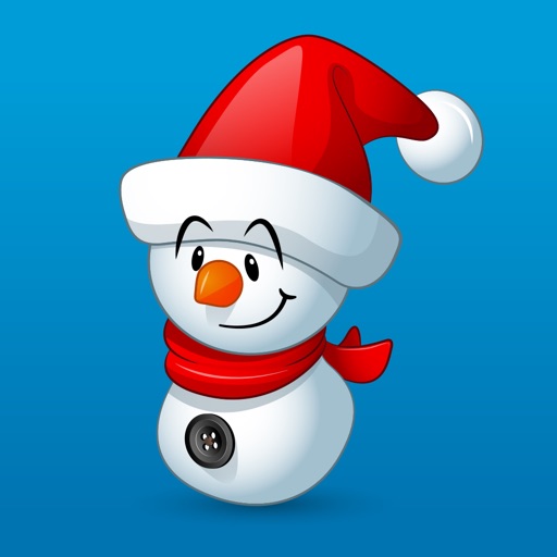 Christmas Snowman Stickers icon