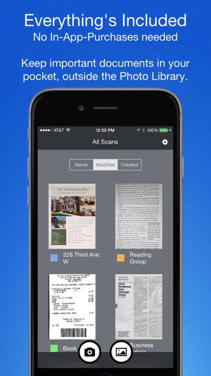 Smart PDF Scanner: Scan Documents and Receipts screenshot-4
