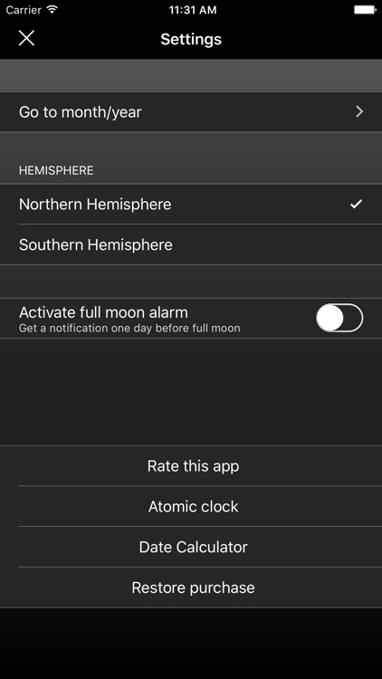 The Moon Calendar PRO