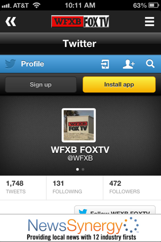 WFXB FOX screenshot 4