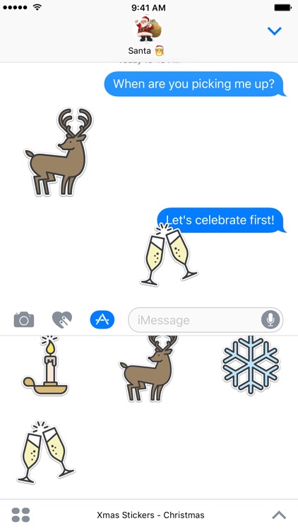 Xmas Stickers - Christmas