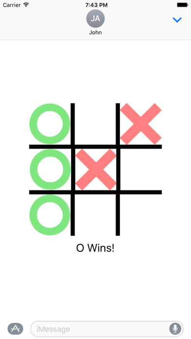 Tic Tac Toe for Messageのおすすめ画像5