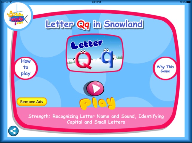 Letter Qq in the Snow Land(圖1)-速報App