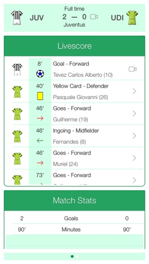 Italian Football Serie A 2016-2017 - Mobile Match Centre(圖3)-速報App